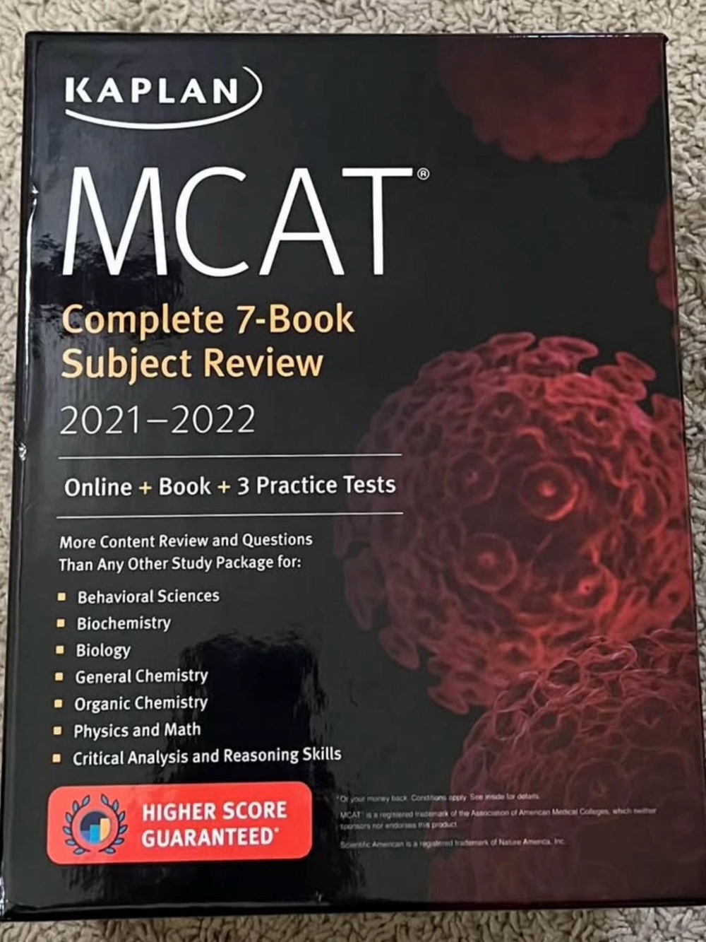 Kaplan MCAT Complete 7-Book Subject Review